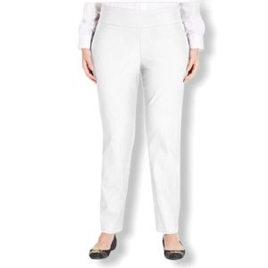 Cambridge Tummy Slimming Flat Front Ankle Pants